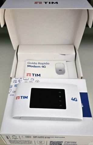 RouterSaponetta wifi portatile Tim 4G
