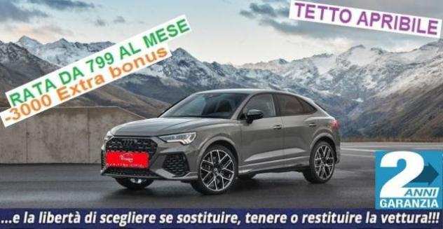 RSQ3 Sportback 2.5 Quattro 400cv S-TronicTETTO APRIBILE