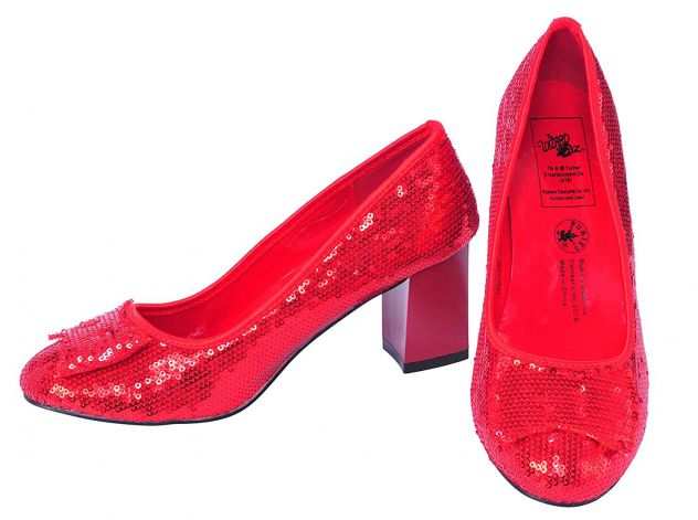 Rubie s Dorothy Paillettes Scarpe rosse il Mago di Oz taglia M numero 39-40