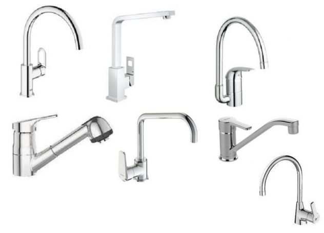 Rubinetti lavello cucina,Ideal Standard e Grohe