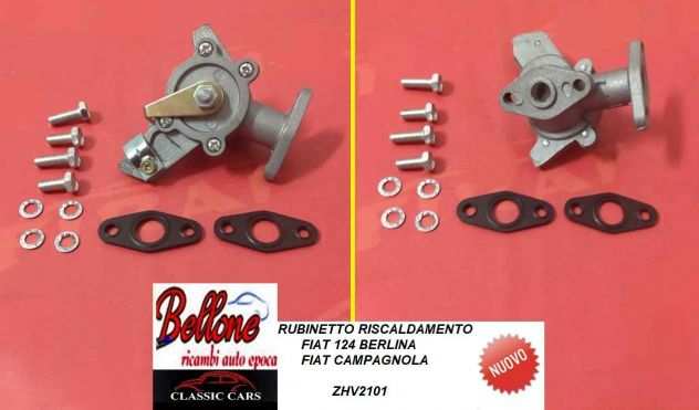 Rubinetto riscaldamento Fiat 124 Berlina Fiat Campagnola nuovo