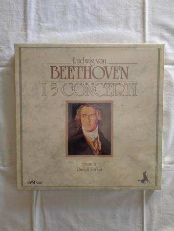 Rudolf Serkin - Ludwig van Beethoven i 5 concerti - Cofanetto LP - Promozionale - 1958