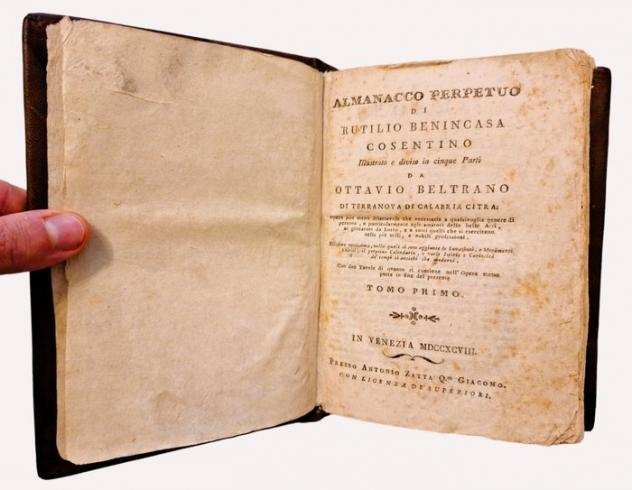 Rutilio Benincasa - Almanacco Perpetuo - 1798