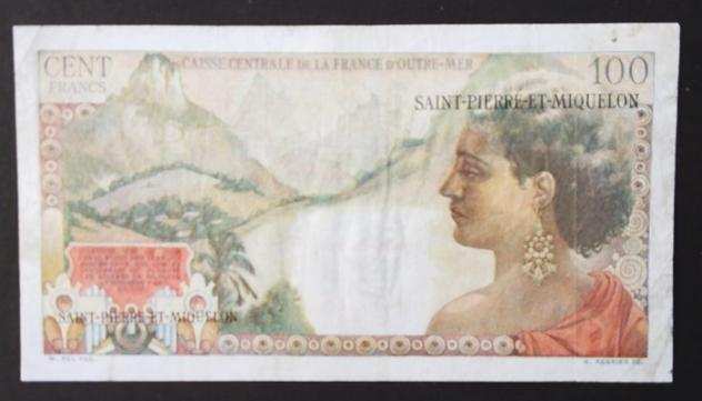 Saint-Pierre e Miquelon. - 2 NF sur 100 Francs - ND (1960) - Pick 32