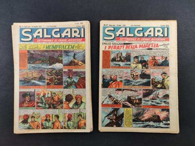 Salgari Giornale - Seconda Serie - Completa - 28 Comic - Prima edizione - 19481949