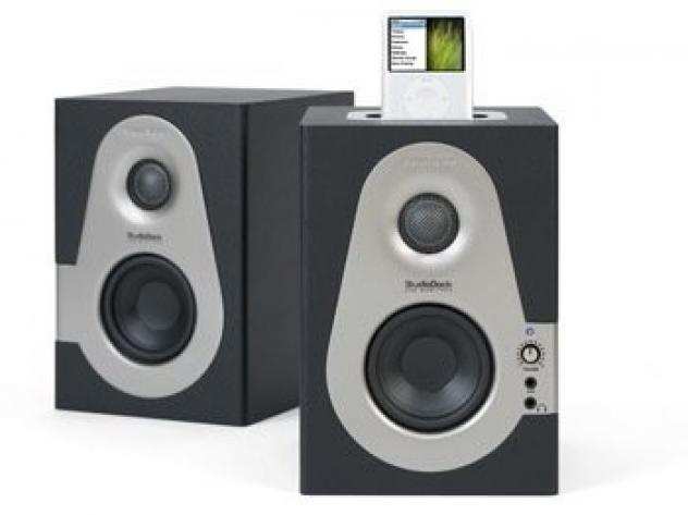 SAMSON - 4 coppie Studiodock 3i Monitor Attivi Con Dock Per Ipod Set di altoparlanti attivi