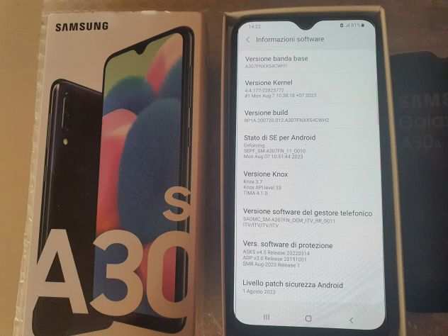 Samsung A30s DS colore Prism Crush Black 64GB4GB