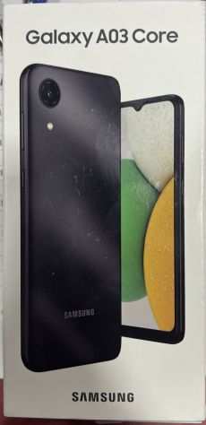 Samsung GALAXY a03 Core sm-a032fds CELLULARE SMARTPHONE DUAL SIM 32gb Nero