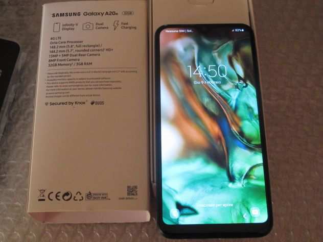 Samsung Galaxy A20e Dual Sim 3GB32GB Blue versione italiana