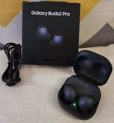 Samsung Galaxy Buds2 Pro Auricolari Bluetooth True Wireless colore nere