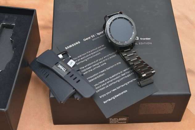 Samsung Galaxy Gear S3 Sport Frontier Edizione Speciale Black (Mai Usato)