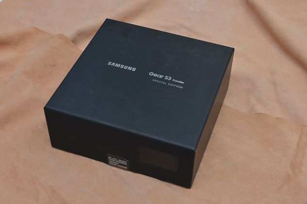 Samsung Galaxy Gear S3 Sport Frontier Edizione Speciale Black (raro)