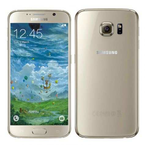 Samsung Galaxy S6 Gold Platinum 32 Gb  custodia