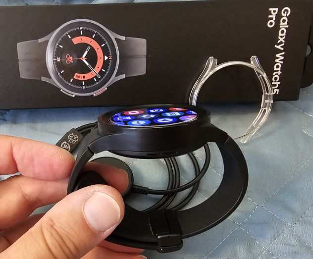 Samsung Galaxy Watch5 Pro Bluetooth 45mm nero, orologio smartwatch