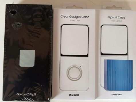 Samsung Galaxy Z Flip5 verde (mint) 512gb  2 cover originali  garanzia
