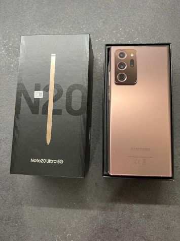 Samsung note 20 ultra 5g 256gb Mystic Bronze