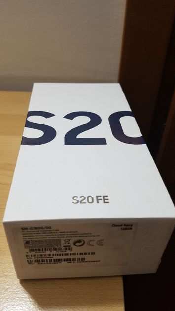 Samsung s20 fe 5g nuovo blu in scatola