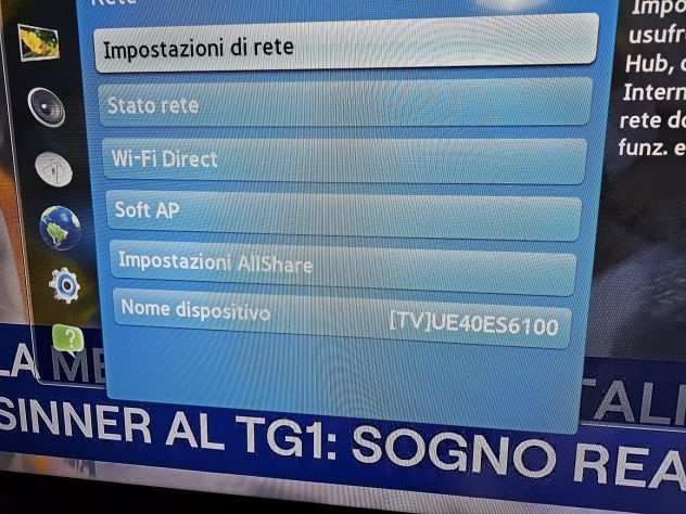 SAMSUNG SMART TV 40 POLLICI