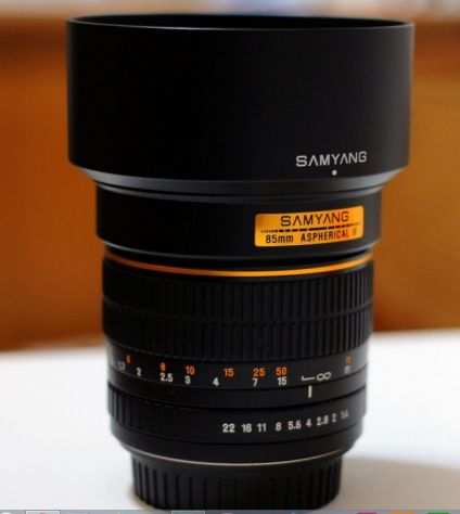 Samyang 85mm f1.4 Aspherical IF x Canon ef