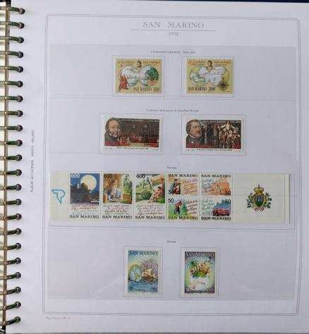 San Marino 19922020 - Splendida Collezione Completa dal 1992 al 2020 MNH - Unificato