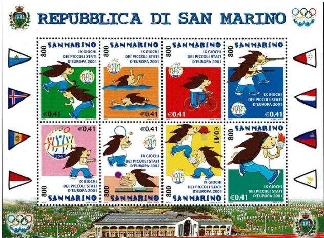 San Marino 19992017 - Enorme Accumulazione di 53 Minifogli BF MNH