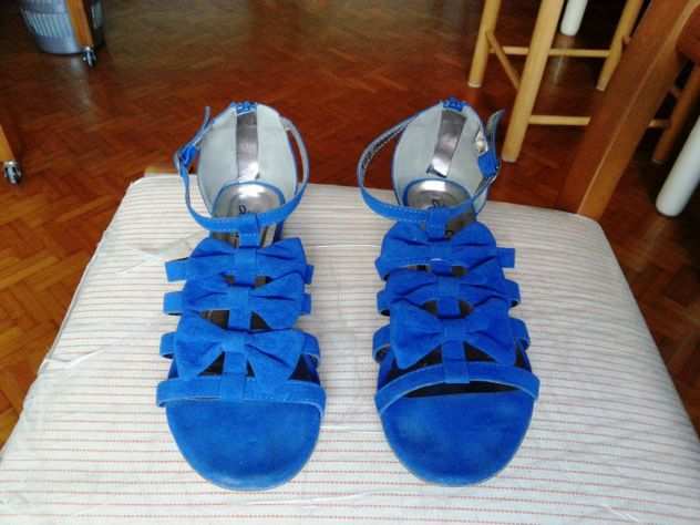 Sandali blu donna
