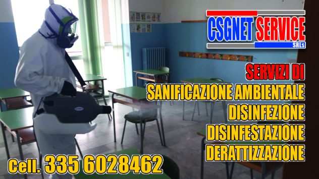 Sanificazione e Disinfezioni ambientali in Calabria Tel 335 6028462