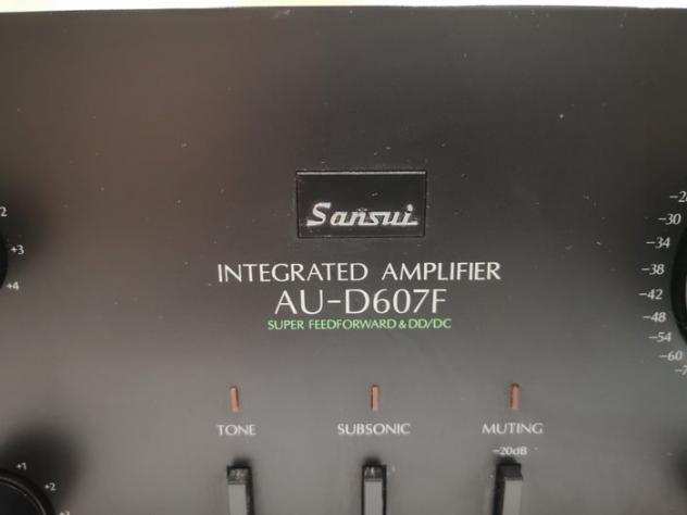 Sansui - AU-D 607F - convertitore 220-110volt incluso Amplificatore audio
