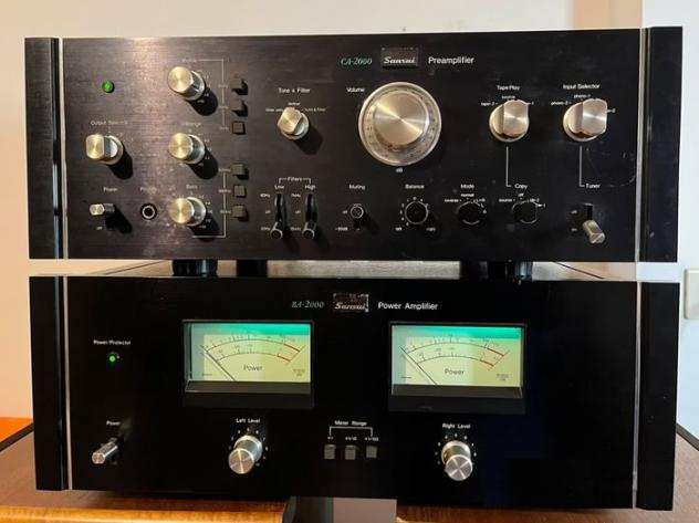 Sansui - CA- 2000 - BA-2000 - Modelli vari - Amplificatore di potenza, Preamplificatore