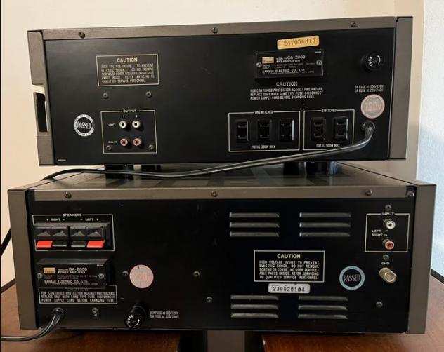 Sansui - CA- 2000 - BA-2000 - Modelli vari - Amplificatore di potenza, Preamplificatore