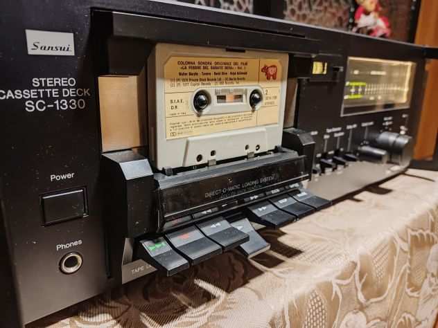 Sansui SC-1330 Piastra A Cassette - 2 Testine