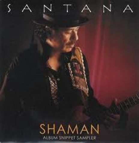 Santana - Shaman - Album Snippet Sampler - raro promo cd