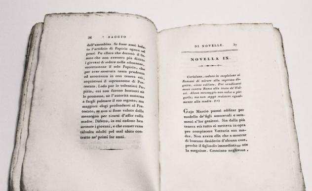 Sanvitale - Saggio di Novelle - 1803