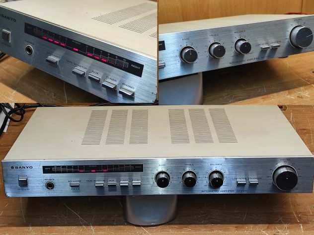 SANYO --Amplificatore Integrato 1980 --SLIM LINE-