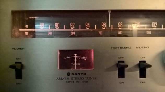 Sanyo FMT-1001K tuner AMFM stereo (LEGGERE BENE ANNUNCIO)