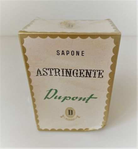 Sapone originale vintage Dupont con scatola originale