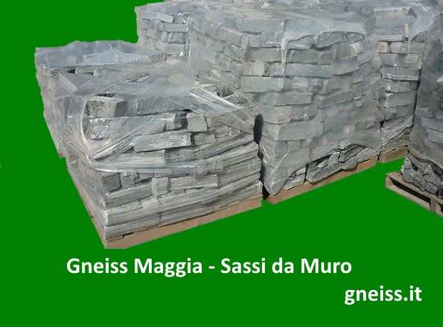 SASSI per muri in GNEISS MAGGIA