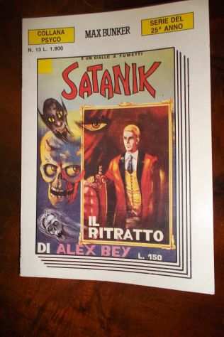 satanik ndeg18quotil ritratto di alex beyquot(coll.psyco,max bunker,1991)