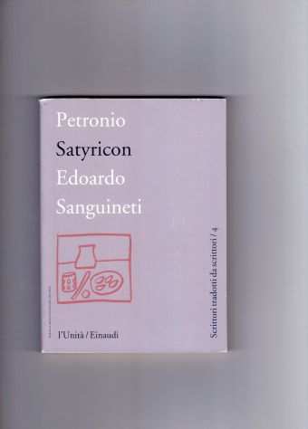 Satyricon, Petronio, LUnitagraveEinaudi