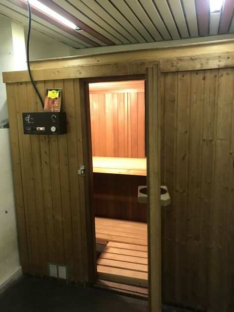 sauna professionale modulare