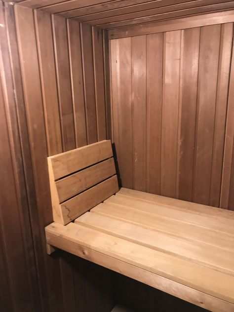 sauna professionale modulare