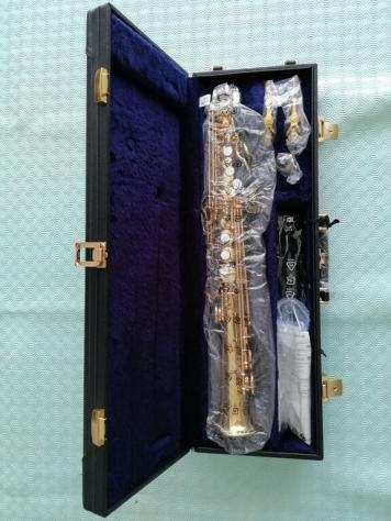Sax soprano Yamaha Custom EX 875 laccato oro