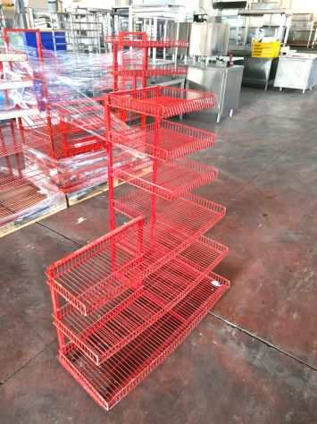 scaffalature da cassa supermercato usate