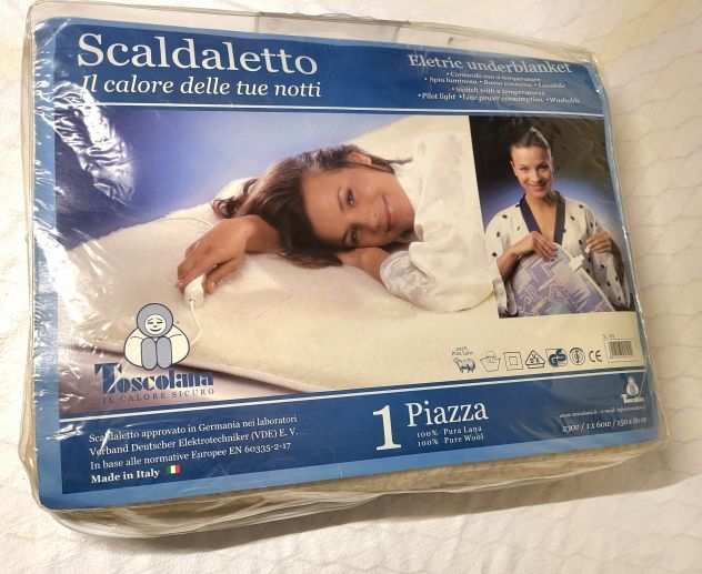 Scaldaletto in pura lana usato 2 volte.