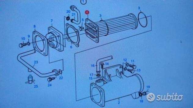 Scambiatore cod 858134 Volvo penta