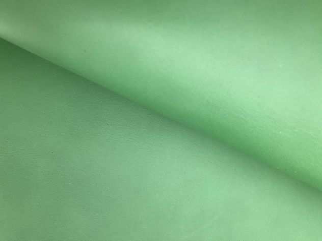 scampolo pelle vacchetta colore verde