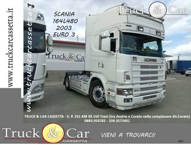 SCANIA 164 L 480 - 2003 - EURO 3 - TRATTORE STRADALE