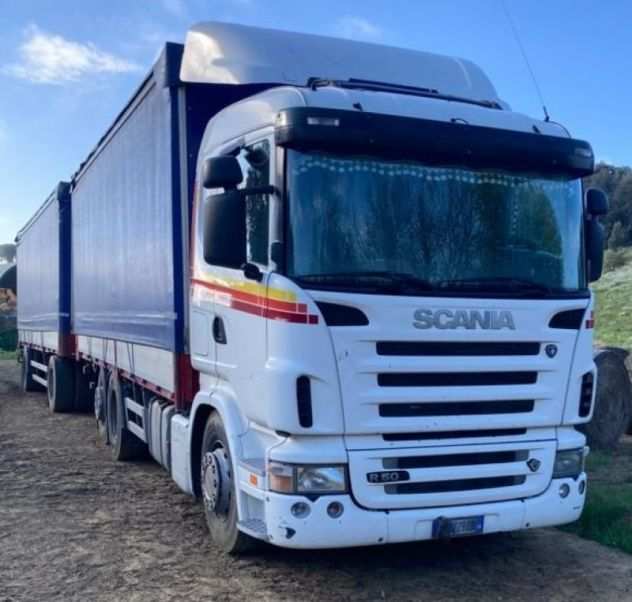 Scania R 500 centinato, autotreno 32