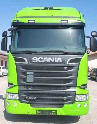 Scania R580 telaio, anno 2016, euro 6