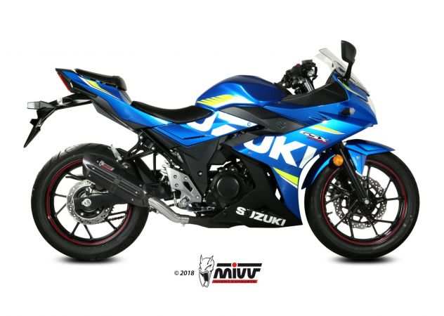 Scarico Mivv per Suzuki Gsx 250 R delta Race gp Pro Suono filtro KampN Bmc